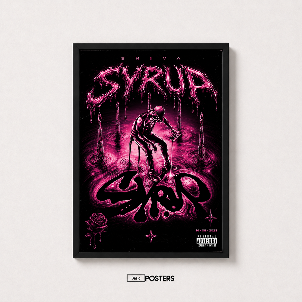 Poster Singolo Shiva "SYRUP"