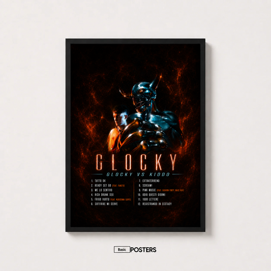 Poster Album Glocky "Glocky vs Kiddo"