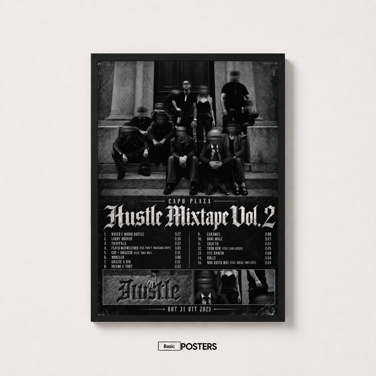 Poster Album CapoPlaza "Hustle MixTape 2"