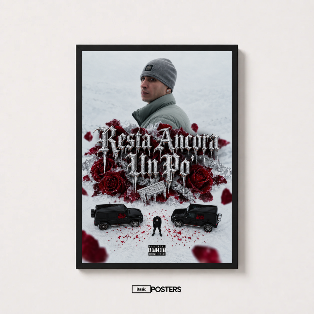 Poster Singolo CapoPlaza "Resta Ancora Un Po"
