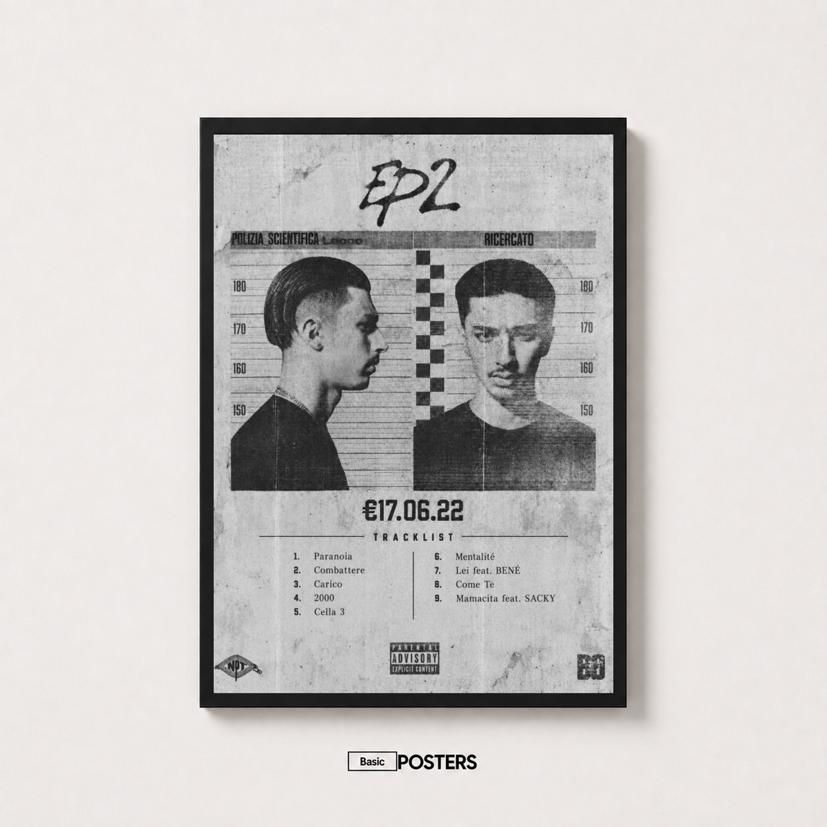 Poster Album BabyGang "EP2"
