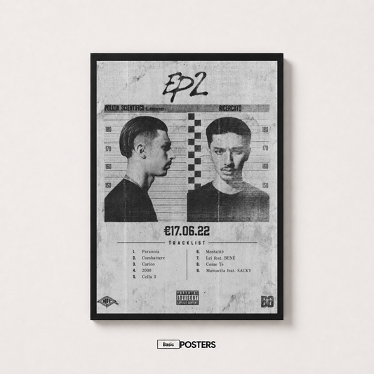Poster Album BabyGang "EP2"