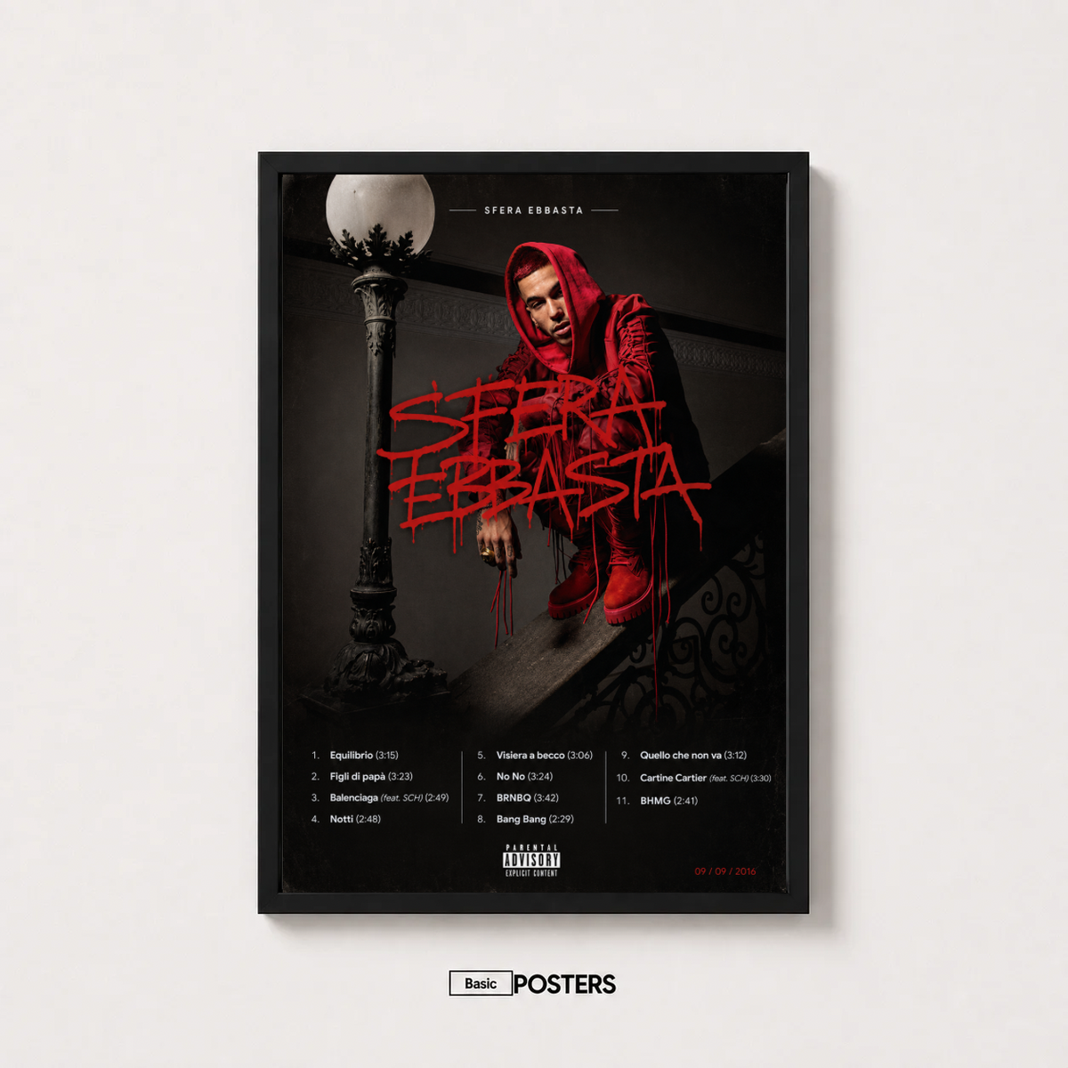 Poster Album SferaEbbasta "SferaEbbasta"