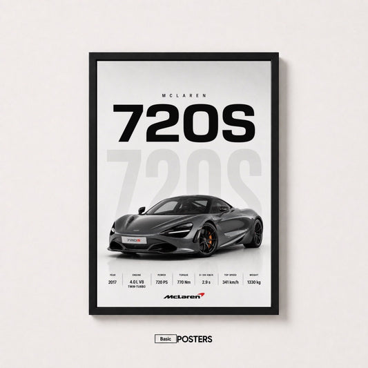 Poster McLaren 720S