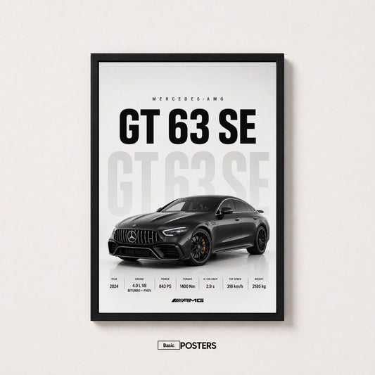 Poster Mercedes AMG GT63 SE
