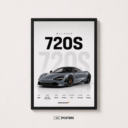 Poster McLaren 720S