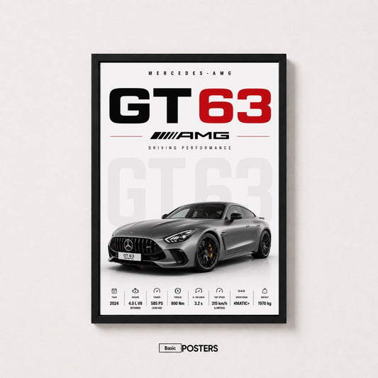 Poster Mercedes AMG GT63
