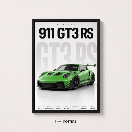 Poster Porsche 911 GT3 RS