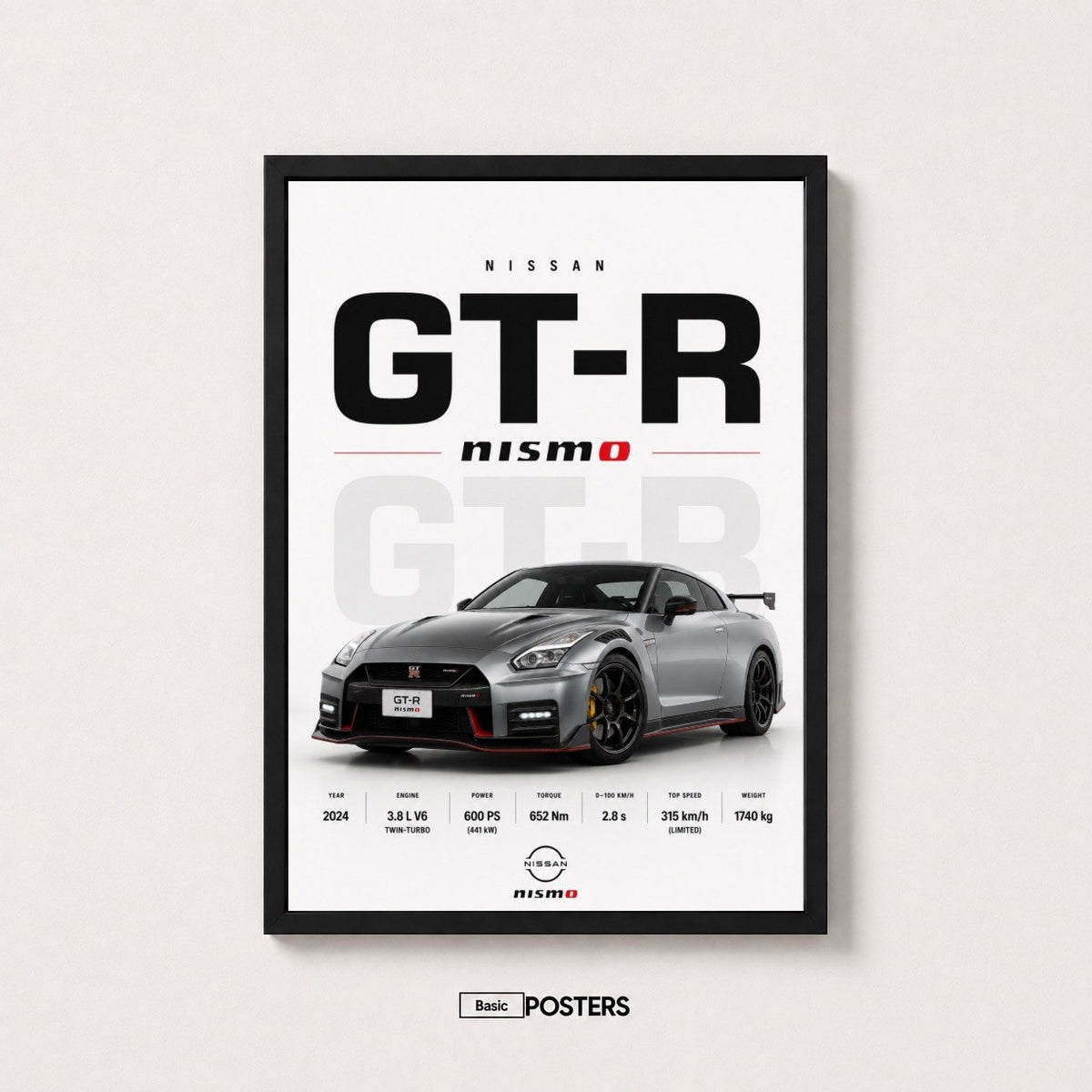 Poster Nissan GT-R Nismo